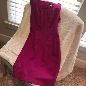 Fuchsia midi dress
